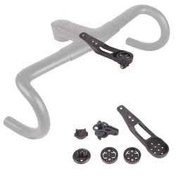 Road Bike Bicycle Handlebar Computer Mount For Canyon H31 CP10 CP20 For Garmin /Bryton/With 4 X Bases/1 X Light Mount