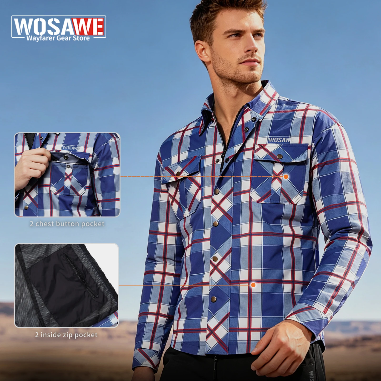 chaqueta-de-motociclista-vintage-a-cuadros-para-hombre-wosawe-transpirable-de-manga-larga-con-bolsillos-para-protecciones-integrados
