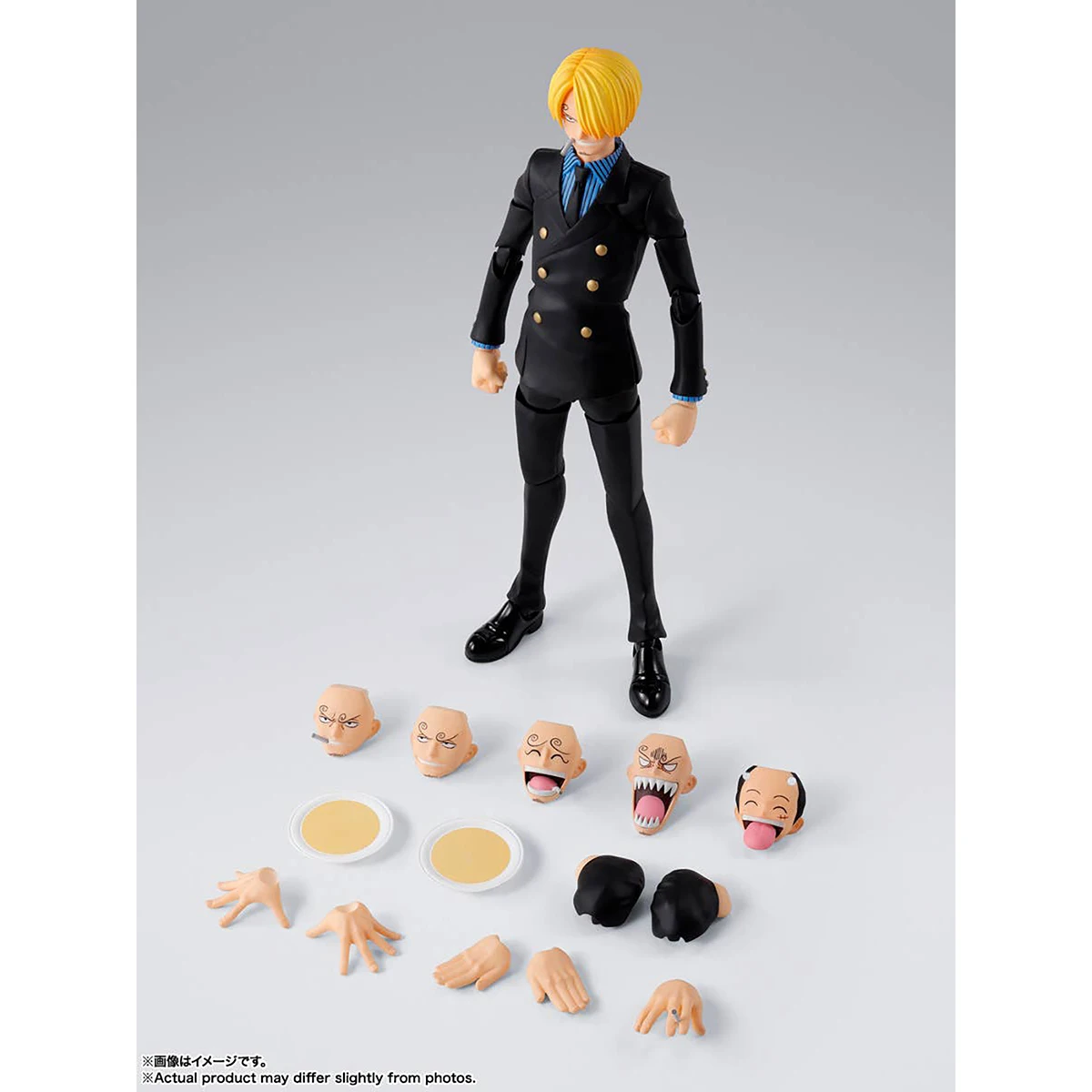 Bandai S.H.Figuarts One Piece Sanji Romance Dawn Action Anime Figuras Original Modelo Colecionável Brinquedos Boneca Fina Ornamentos