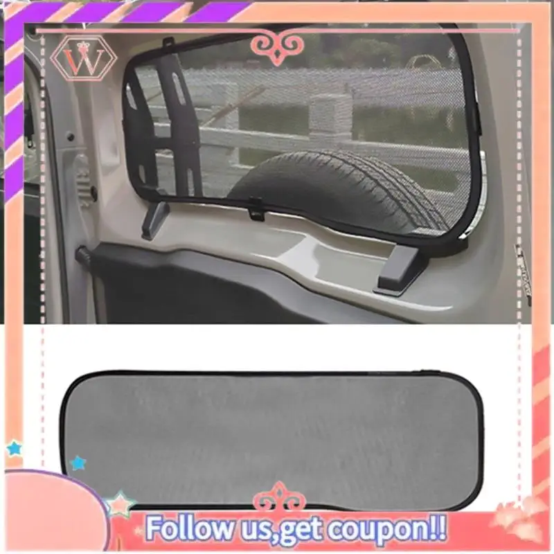 

A88U-солнцезащитный козырек на заднее окно, для Suzuki Jimny JB64 JB74 2019 2020, внутренняя газовая занавеска против насекомых и насекомых