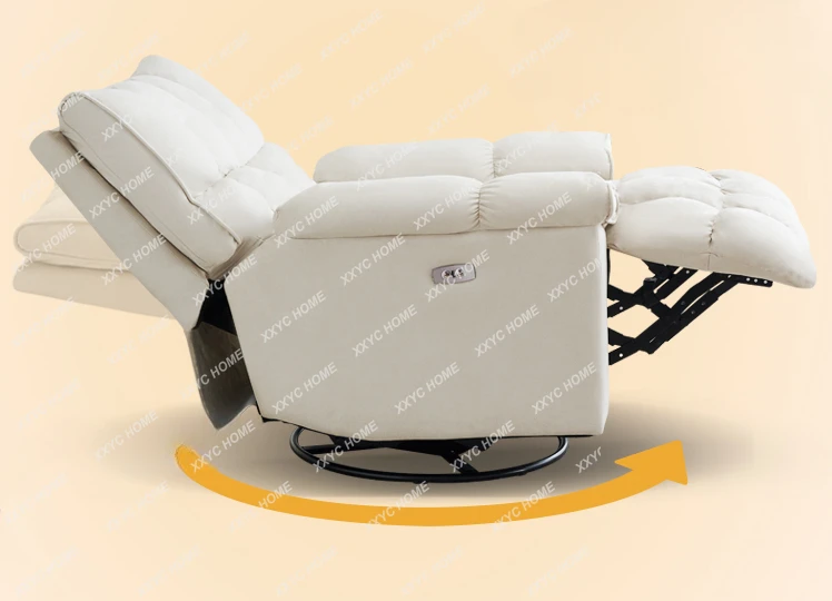 Multi-Functional Lazy Space Massage Armchair Small Apartment Living Room Single Sofa Light Luxury Electric Rocking Chair