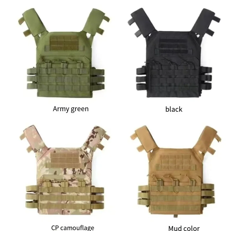 JPC Chaleco táctico MOLLE impermeable para exteriores - imagen 5