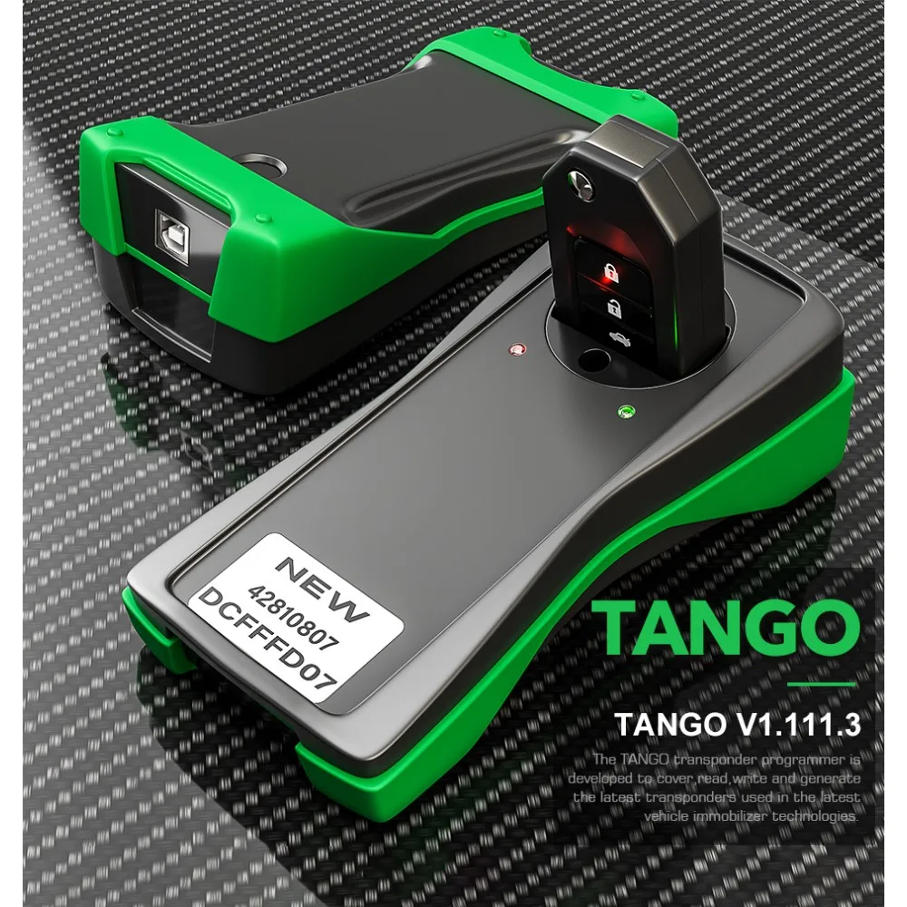 OEM Tango V1.111.3 version auto Key Programmer Transponder Chip OBD2