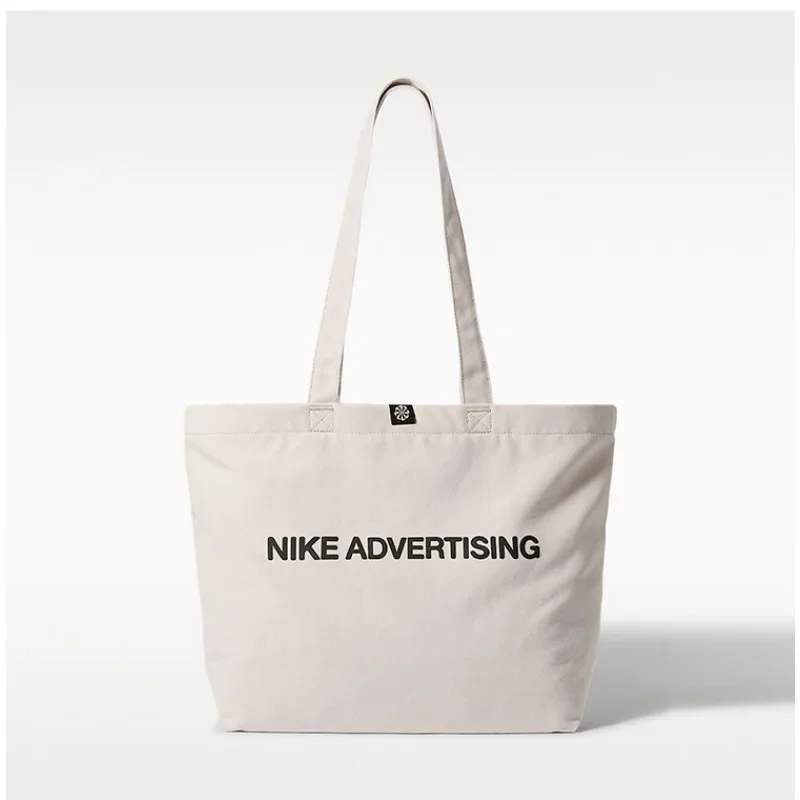 Nike Unisex Heritage Minimalist Letter Shoulder Bag, Adjustable Strap Trendy Daily Sports Leisure Crossbody Bag IU4945-140