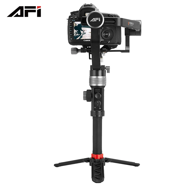 Big Discount AFI 3 motor Brushless Handheld DSLR video camera Gimbal stabilizer D3 with Follow Focus Function