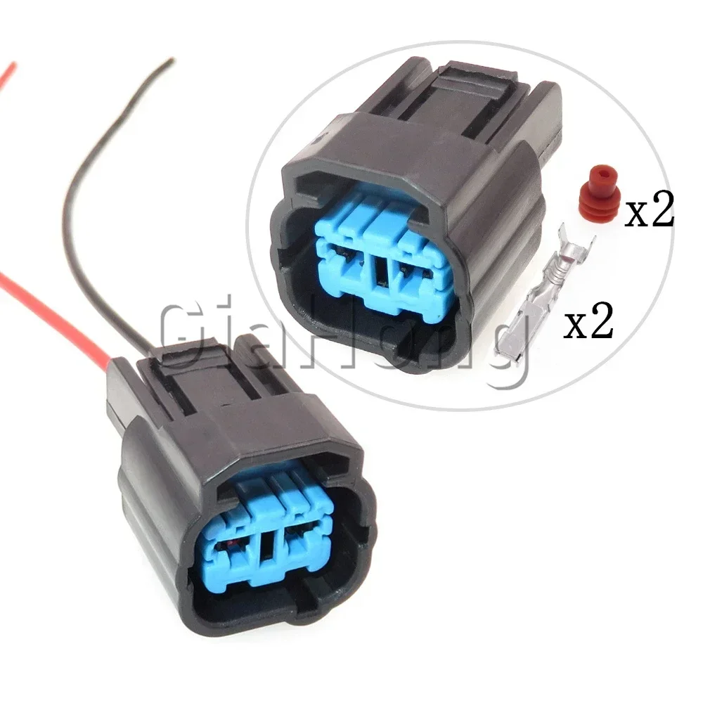 1 Set 2 Way AC Assembly Auto Sealed Plug Auto Plastic Housing Connector 6189-0552 Car Crankshaft Position Sensor Wiring Socket