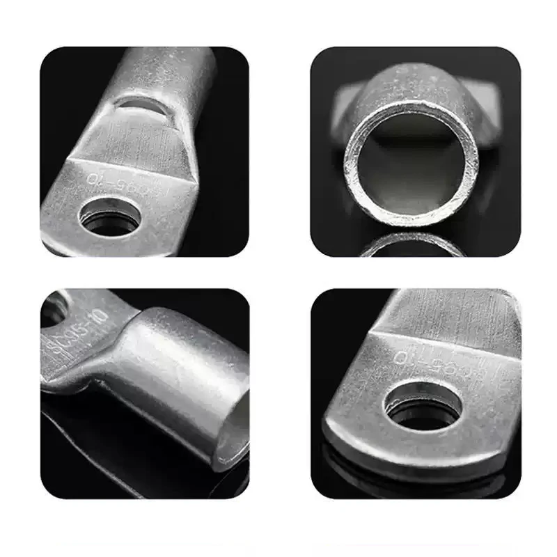 SC Series Wire Nose Terminal SC35/50/70/95 Bare Copper Battery Block Lugs Crimp Cable Connector