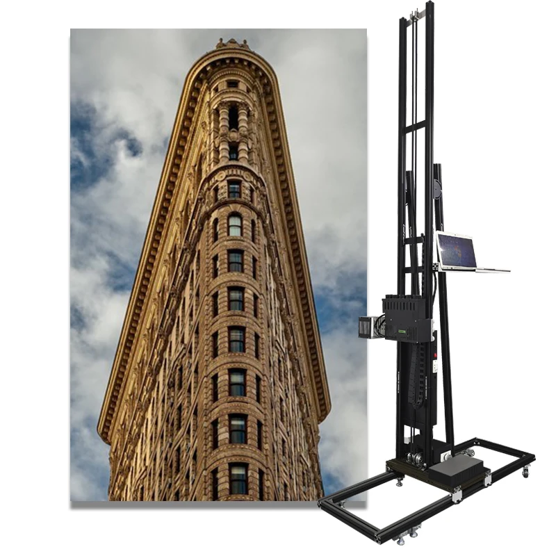 TH-UP700M عمودي ثلاثية الأبعاد النافثة للحبر طابعة حائط قابلة للتخصيص لتصاميم شخصية آلة طلاء جدران طابعة ورق الحائط