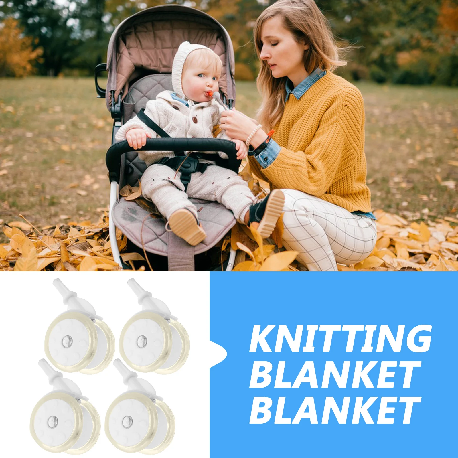 4 قطع عجلات بديلة للمشاية العالمية لعربات الأثاث وعربات الأثاث ناعمة وآمنة وسهلة التركيب وتصميم أنيق