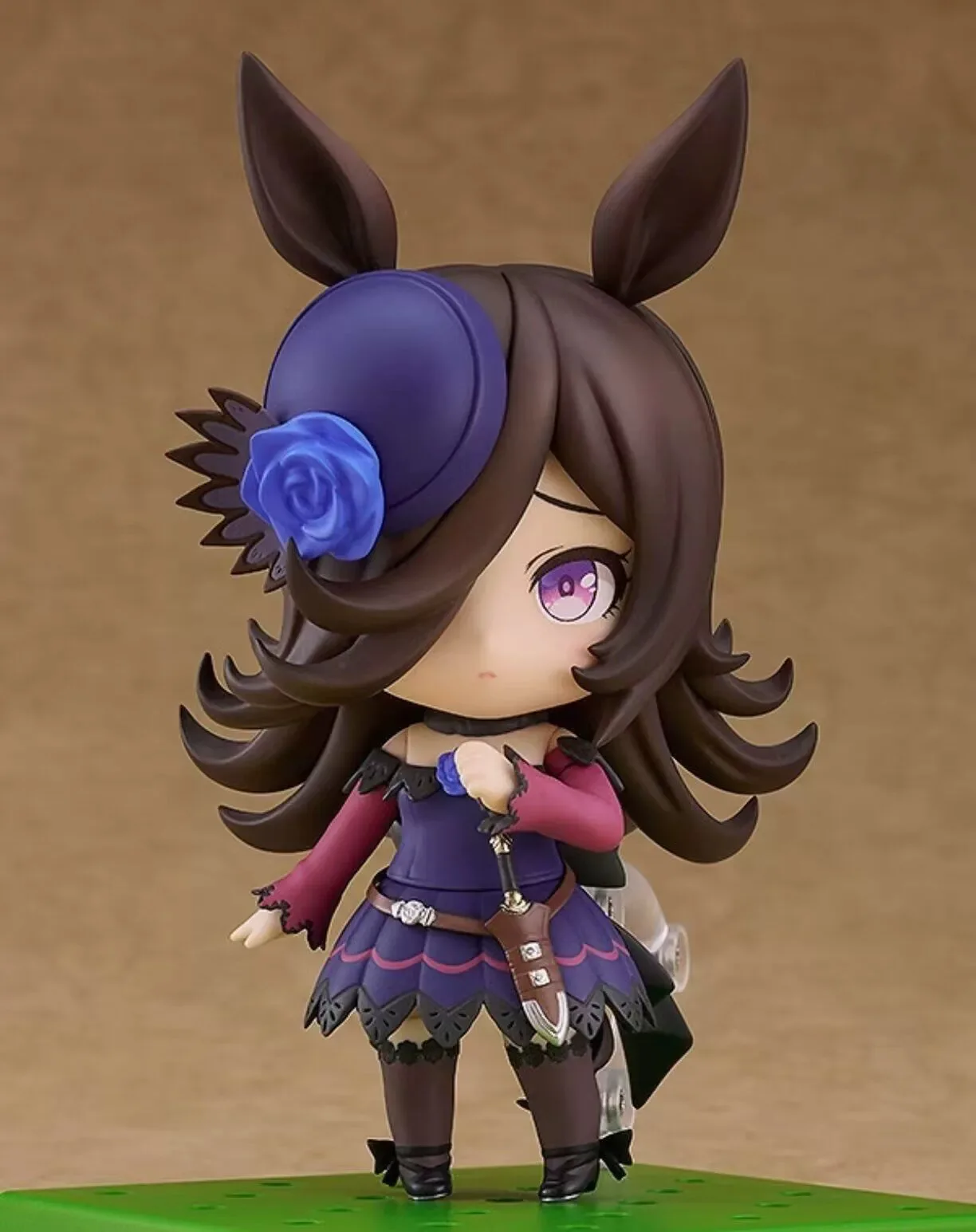 

Q Version Nendoroid Uma Musume Pretty Derby Action Figure Tokai Teio Mejiro McQueen Gold Ship Rice Shower Oguri Cap Anime Model Doll Collectible Figurine Desktop Decoration Toys