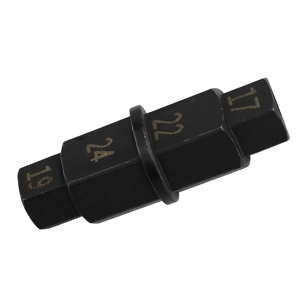 Compact Hex Axle Tool for Motorcycle Front Axle Work 17mm 19mm 22mm 24mm Sizes Compatible with CB1000RR CBR600RR