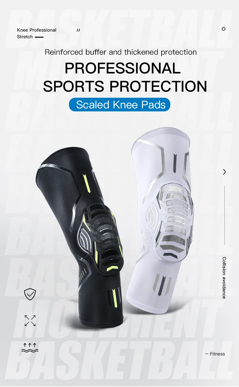 1Pc Knie Brace Kompression Knie Unterstützung Stoßfest Knie Pads Knie Hülse für Laufen Arthritis Joint Pain Relief Männer Frauen – Detail 1