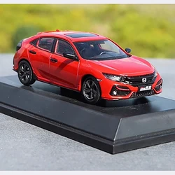 Diecast 1:43 Scale Honda Civic 2020 Alloy car simulation model Collection of Static decoration Souvenir gifts for adult boy