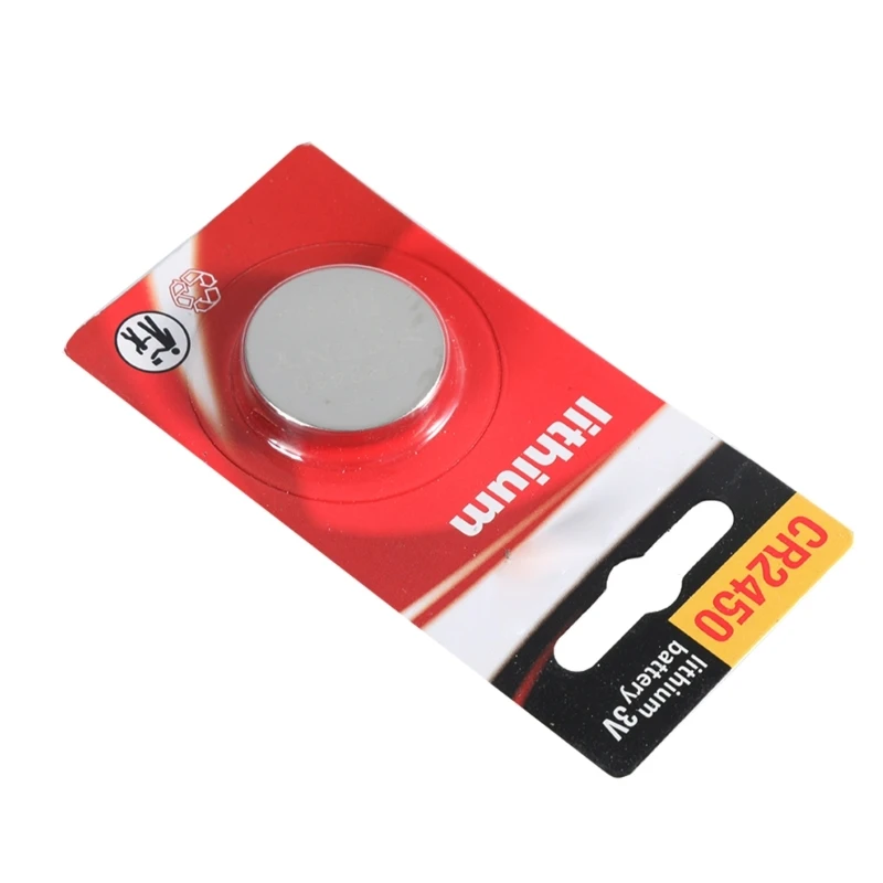 CR2450 Button Cell Batteries Coin Cell Replacement 3V Lithium Batteries for Watches Calculators Remote Control Toy image 3