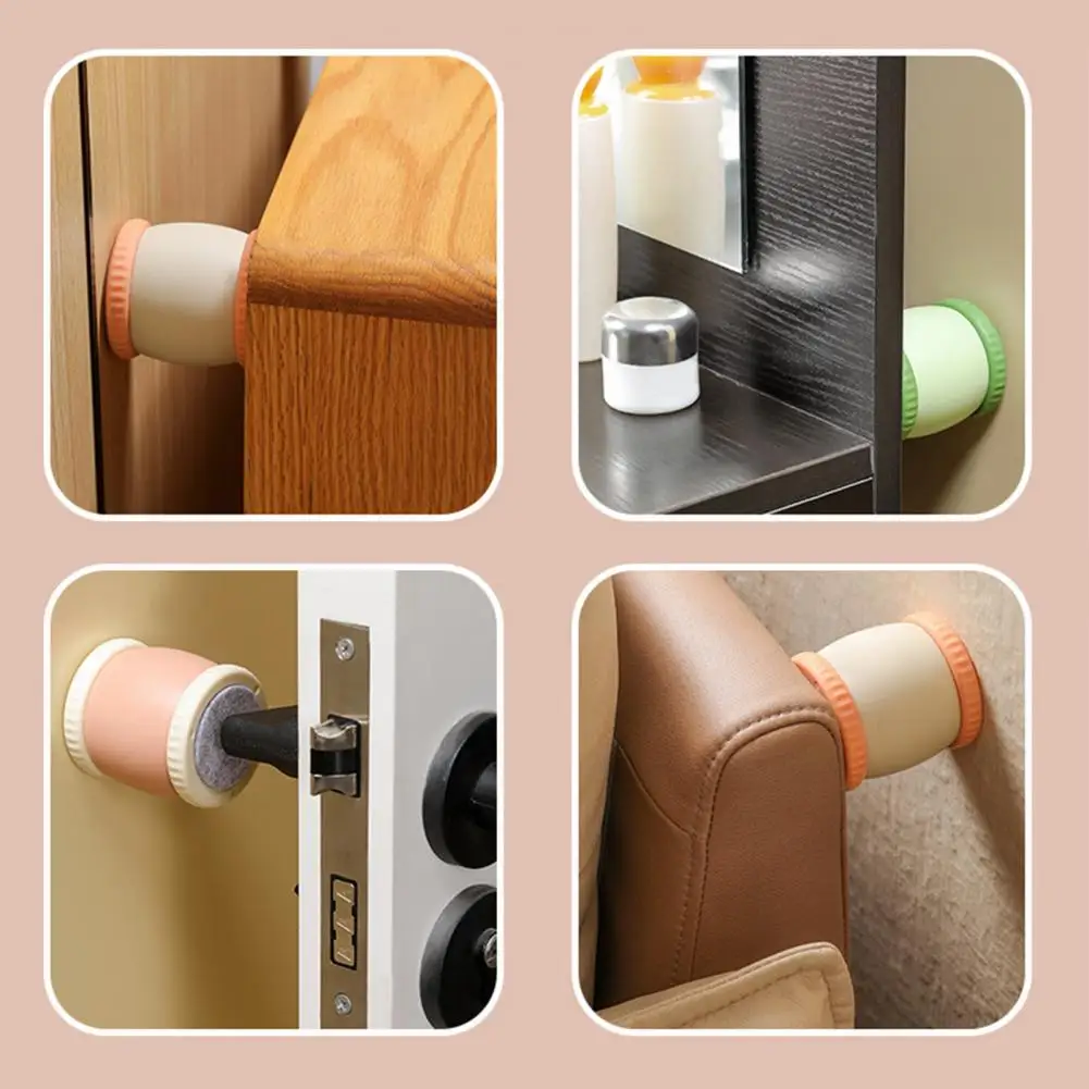 Double-headed Headboard Stopper Headboard Wall Bumper 2pcs Adjustable Headboard Stopper Set Furniture Wall Bumper for Sofa