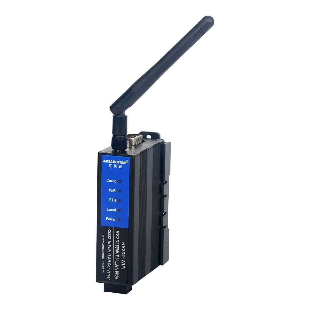 Industrial Network LAN RS232-WIFI Serial Remote Server Modbus TCP RTU to MQTT Interconversion Communication Ethernet Client