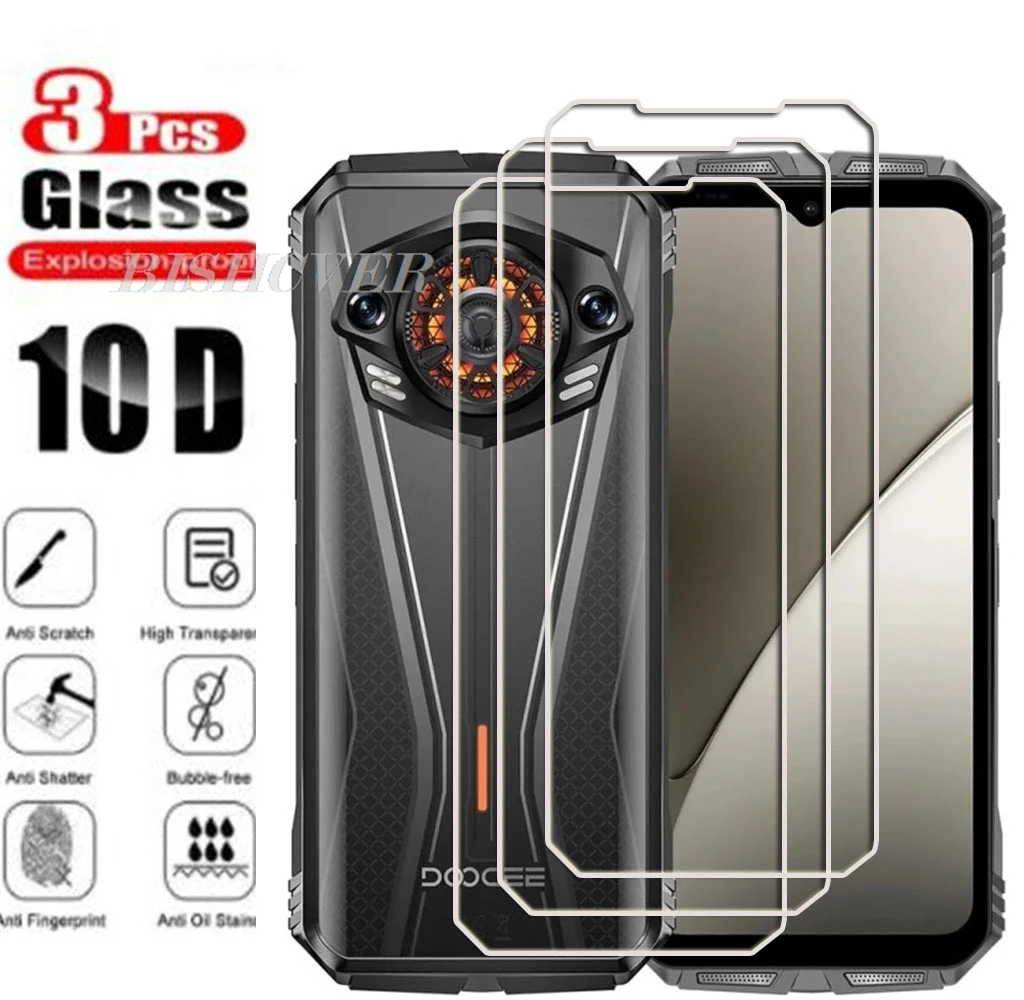 3PCS 9H 2.5D Tempered Glass For Doogee S Punk Pro 6.58" 2025 Doogee S Punk Pro SPuNk Screen Protective Protector Film