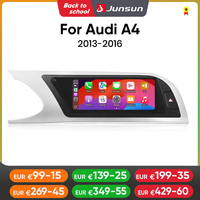 Junsun 8.8 inch CarPlay For Apple Car Radio Multimedia For Audi A4 A4L B8 2009-2016 4G Bluetooth Wireless Android Auto Stereo