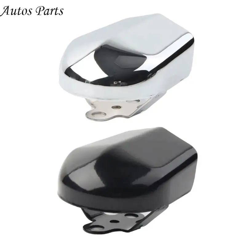 

57BA Motorcycle Horn Cover for FLHR FLHX 1993-2018 Replacement Chrome Horn Cover Motorbike Modification Accessories