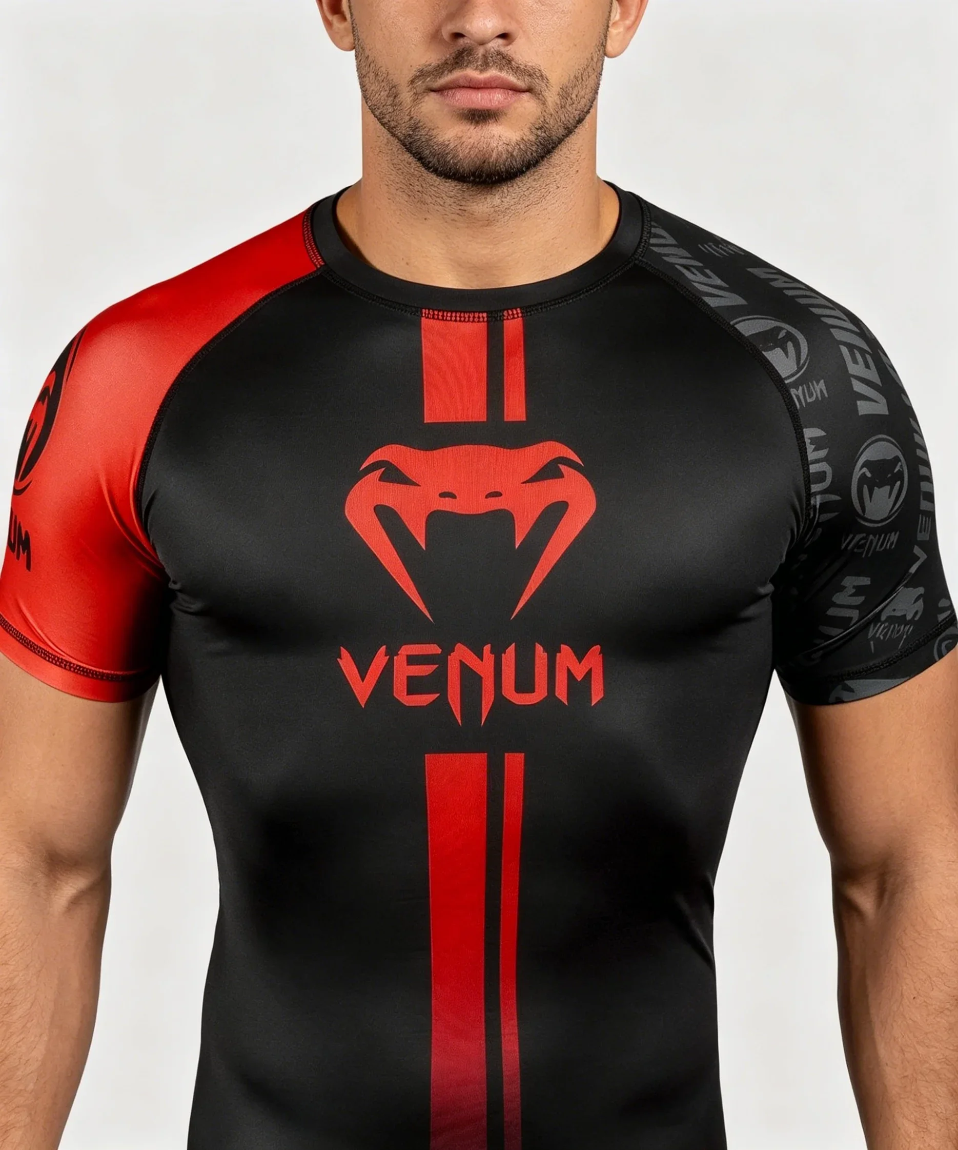 2026 Sommer Herren Sport-Kompressions-T-Shirt Kurzarm Schnelltrocknend Atmungsaktiv Fitness-Training Oberteil – Detail 6