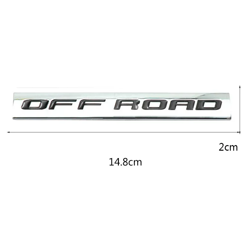 ROTARY SUPER DUTY OFF ROAD Metal Aolly Car Trunk Badge Rear Sticker for Ford Mondeo Kuga Ranger Mustang Fiesta Escort Focus