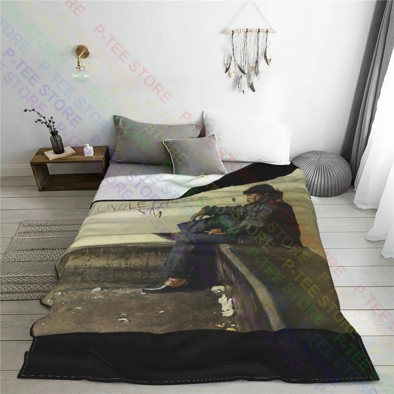 James Brown In The Jungle Groove Godfather Of Soul Funk Vinyl Record Blanket Casual Four Seasons Sleeping Sheets