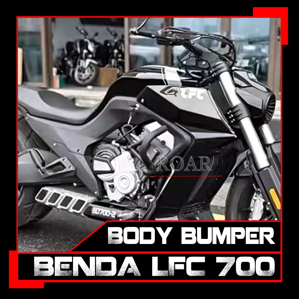 

Motorcycle Modification Body Bumper Retro Side Bag Fall Protection Bar Bumper Accessories For BENDA LFC 700 LFC700