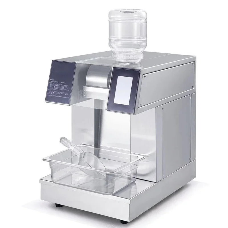 1200W Milk Snow Ice Machine Tea Shop Ice Machine Water-cooled Korean Thin Ice Machine 1200W