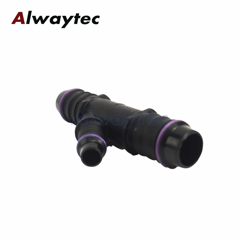 ID14-14 Fuel Diesel Engine Reducing Y Fitting Coolant Flange Connector Water Radiator 4