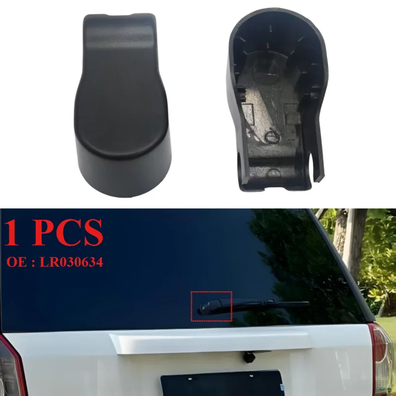 1Pcs Rear Windshield Windscreen Washer Wiper Arm Nut Head Cover Cap Bolt For Land Rover LR2 2006 2007 2008 2009 - 2015 LR030634