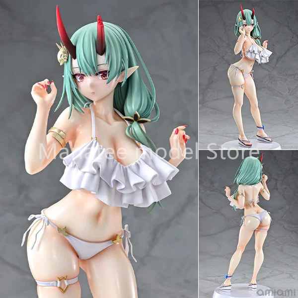 Q-six Original Hitoyo-chan no Junan Akari-chan Glossy ver. 1/6 PVC Figurka akcji Anime Model Kolekcja zabawek Lalka Prezent