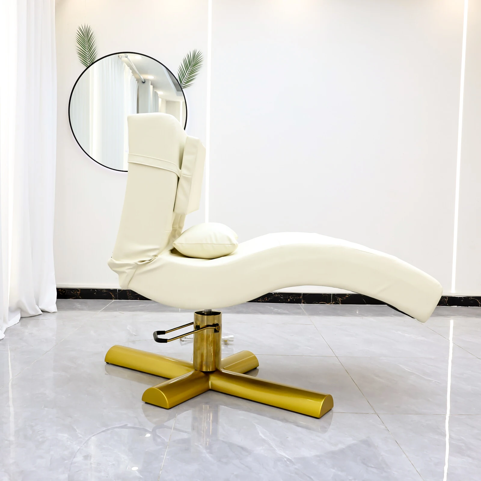 

Лидер продаж: Косметологическая кушетка для салонов красоты и спа, набор для наращивания ресниц с табуретом и лунным светом