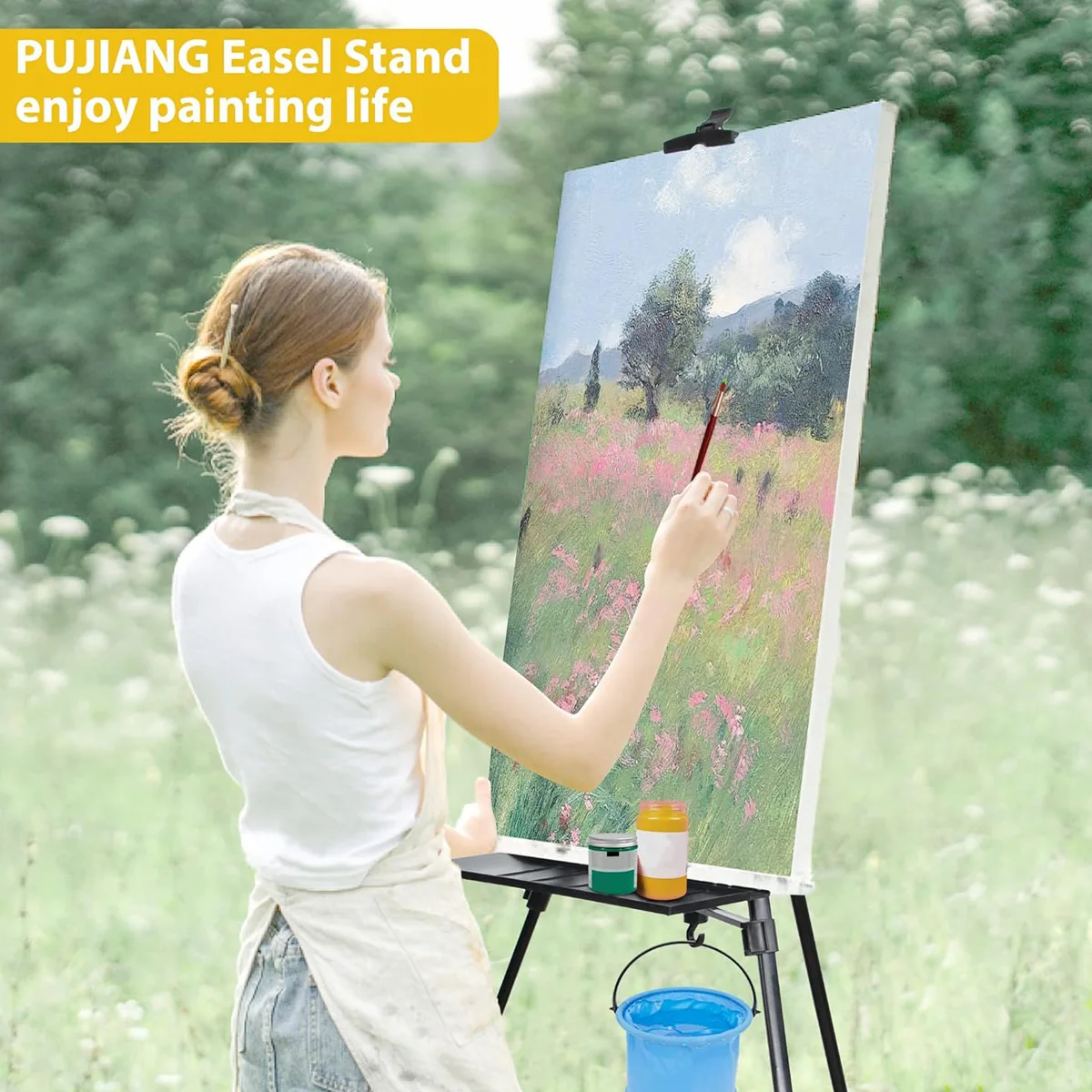 Adjustable Folding Art Easel 6