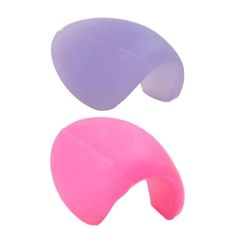 Q39E 2 Pcs Flute Thumb Rest Cushion Soft Finger Cover Musical Instrument Accessories
