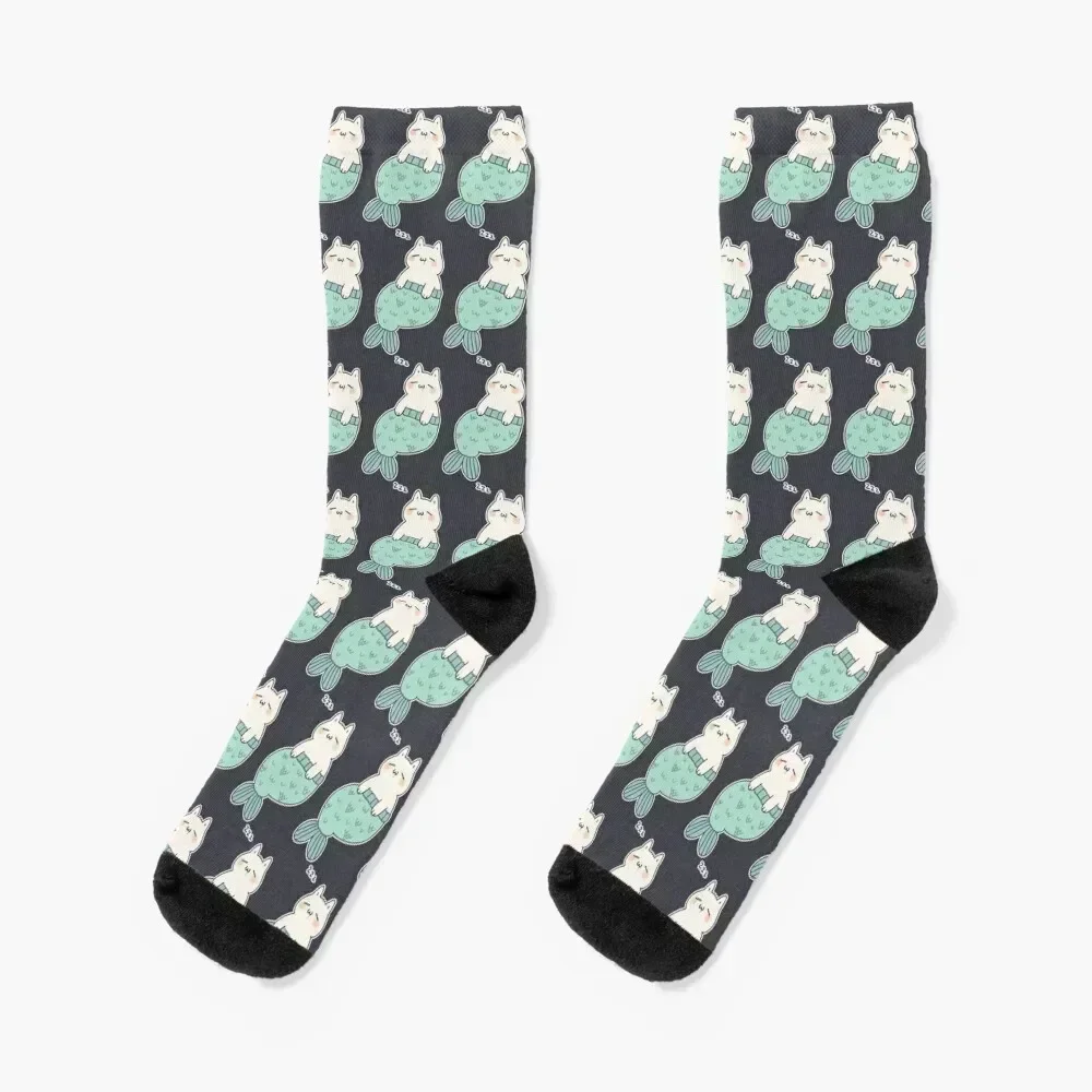 

Sleeping Catfish Socks Christmas summer Argentina soccer anti-slip Socks Ladies Men's