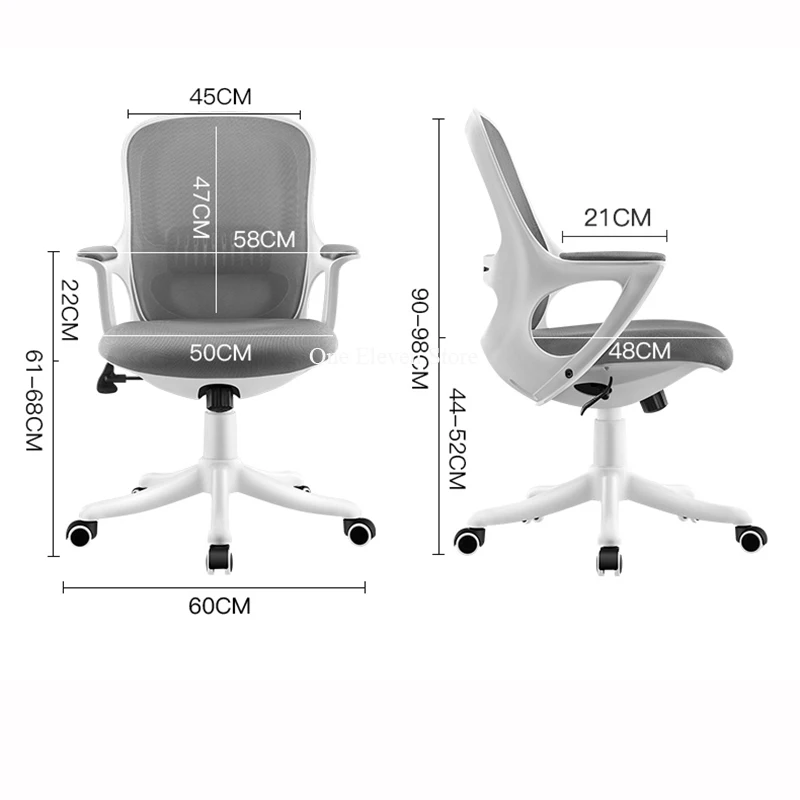 ตัดผมSalon Officeเก้าอี้แขนDesigner Rollingน่ารักศึกษาเก้าอี้Comfy Luxury Chaise De Bureauxเฟอร์นิเจอร์Ergonomic Recliner