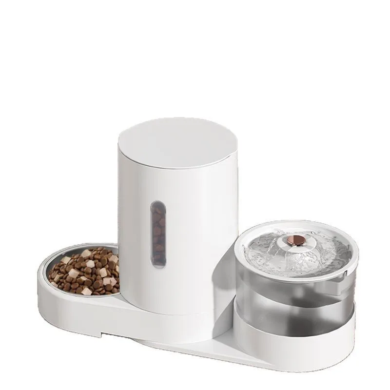 Comedero y bebedero automático para perros y gatos, agua fresca