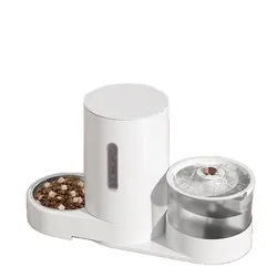 Comedero y bebedero automático para perros y gatos, agua fresca