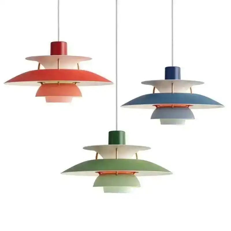 

Creative Design Pendant Light High Quality Umbrella Led Hanging Lamp Living Loui Lustre Kitchen Paulsen UFO Color Droplight