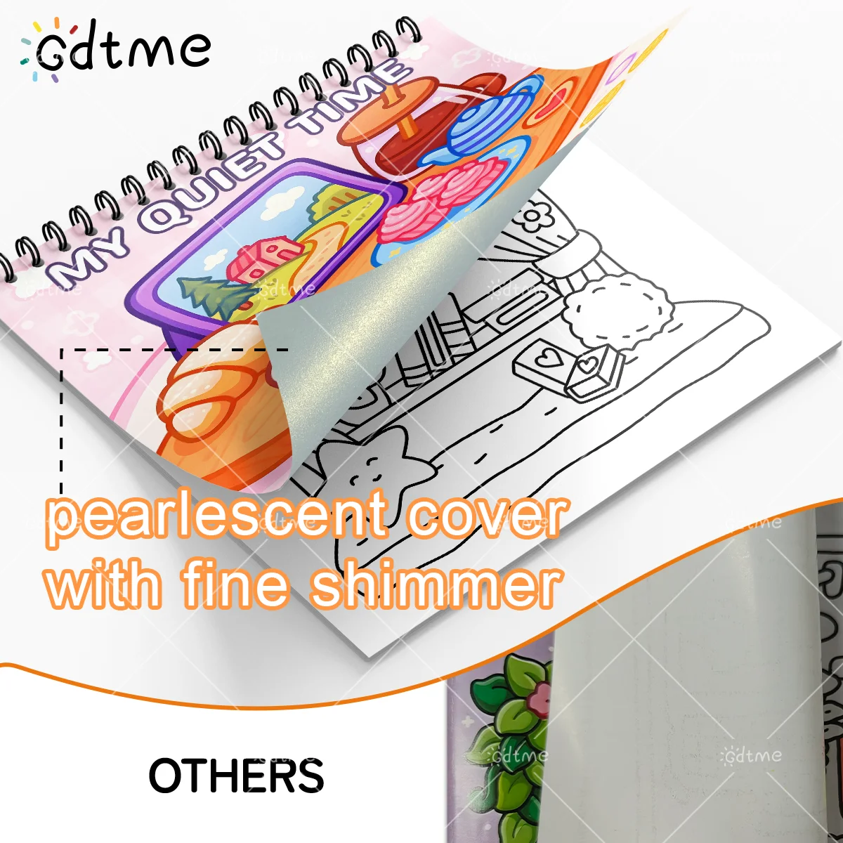 My Quiet Time Spiral Binding Coloring Book,  Easy & Calming Designs for Adults, Stress Relief & Mindfulness Activity Book