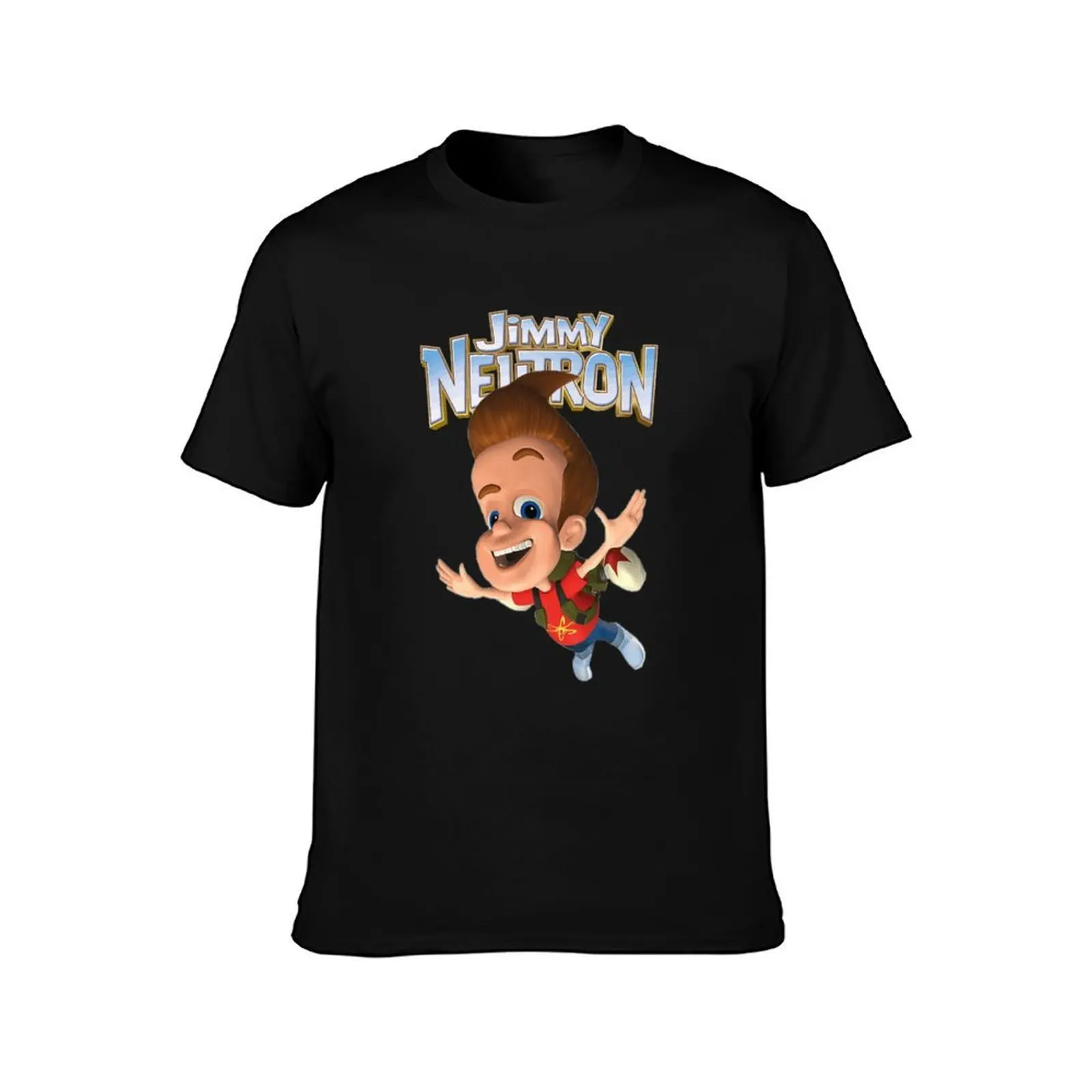 Jimmy Neutron Gotta Blast! T-Shirt Large Size Loose Casual Tee T-Shirt
