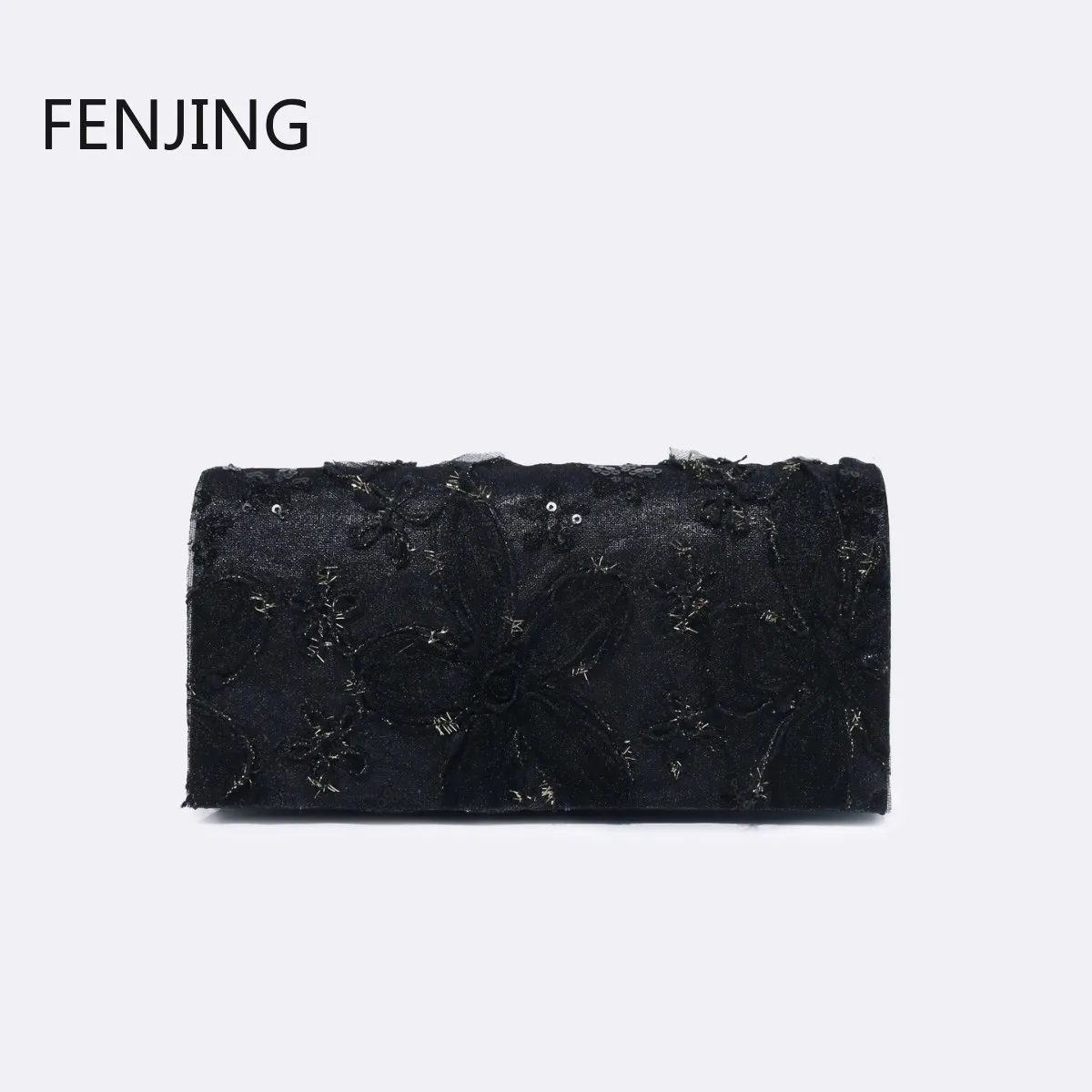 Elegant Retro Lace Embroidery Cheongsam Handbag 2026 Fashion Women Chain Crossbody Bag Evening Dinner Party Clutch Purse view 2