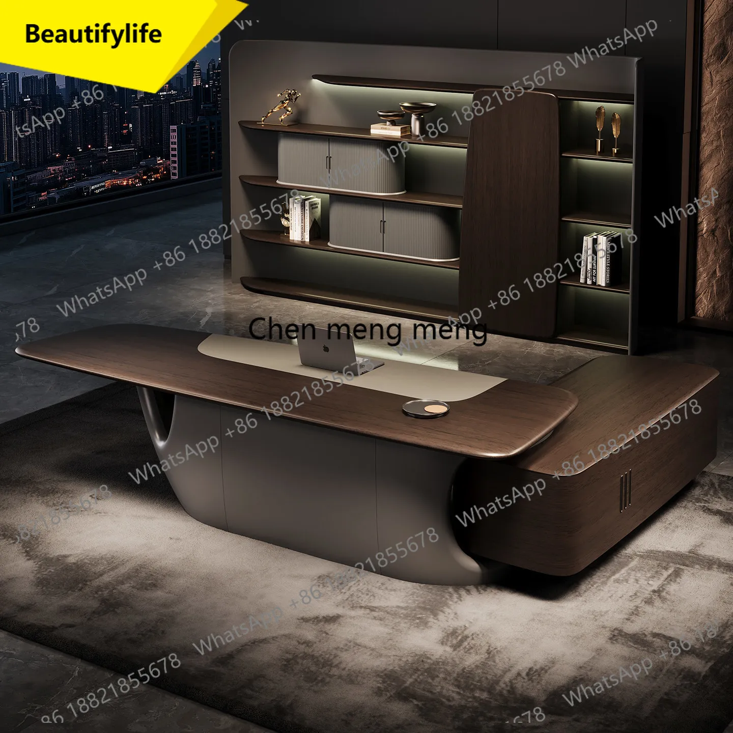 a55 Desk Designer President Desk Large Class Desk General Manager Office E0 Leadership Executive