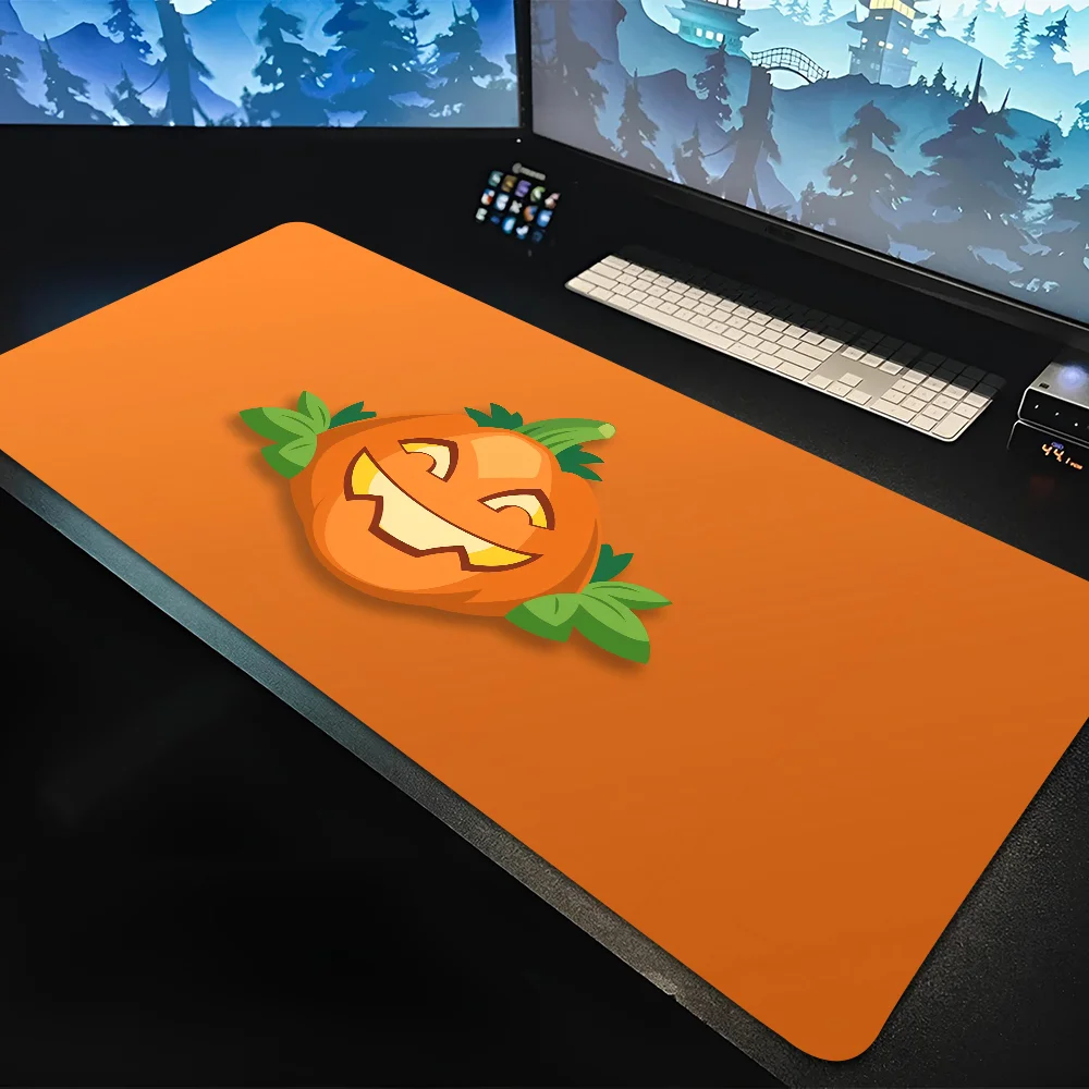 

1pc Classic festival Pumpkin Head Non-slip Mouse Pad Suitable For Office Computers Laptops E-sports Game Desk Mats XXL Keyboard