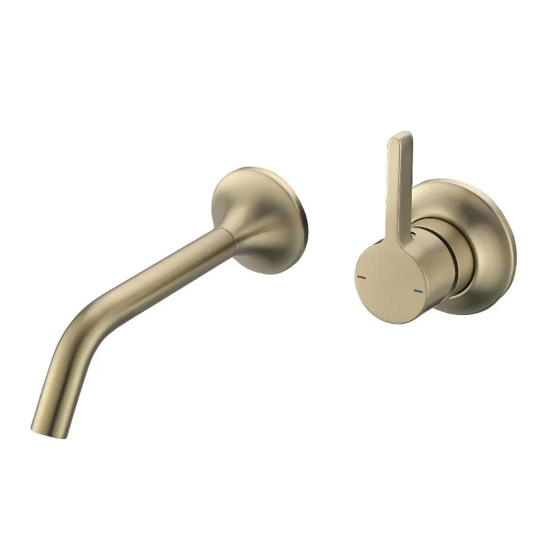 Copper Hot Melt Basin Faucet Concealed in The Wall Embedded in The Washbasin Bathroom Cabinet Household Washbasin Faucet