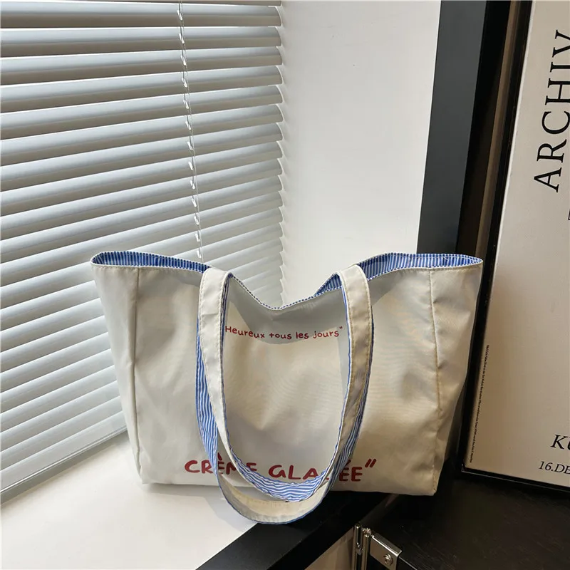 

Large Capacity Tote Bag for Women Shoulder Bags Canvas Class Bags for Girl Designer Bag Shopping Bags Bolsos De Mujer Сумка Sac