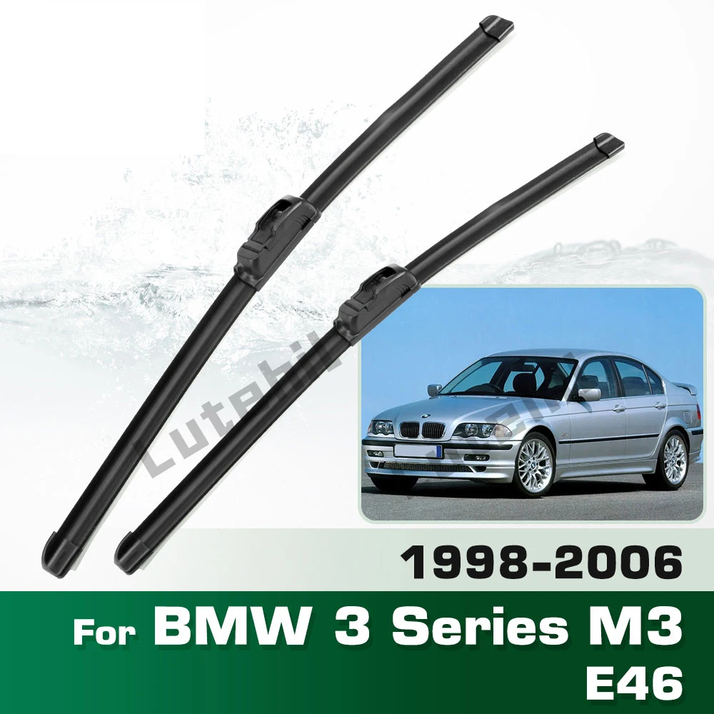 Für BMW 3er M3 E46 1998-2006 1999 2000 2001 2002 2003 2004 Scheibenwischer Frontwischerblätter Windschutzscheibe Windschutzscheibe Fenster 22"+20"