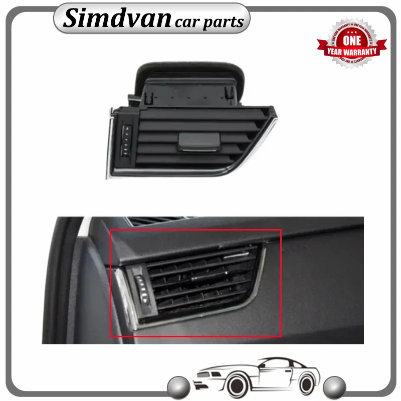 

5E0819701 5E0819702 5E0819203 5E0820951 Lelt/Right Car Intake Air Vent Grill Cover Trim For Skoda Octavia 3 MK3 A7 2013-2020