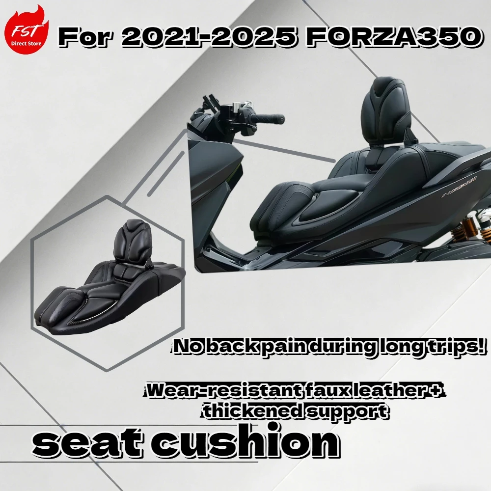 

For 21-25 years Forza350 Ergonomic Comfort Seat Pad - Wear Resistant Material for Enhanced Durability And Support