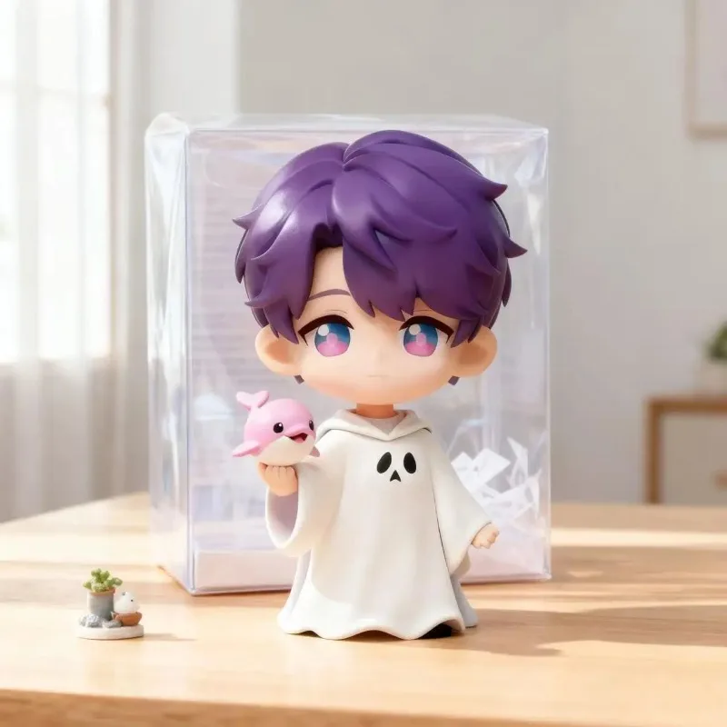 Amour et espace profonde Sylus Xavier Cosplay Anime Q Versions figurine fantôme Kits de Garage dessin animé ornement de bureau cadeau d'halloween